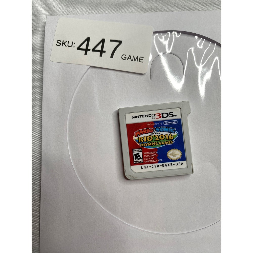Mario & Sonic at the Rio 2016 Olympic Games Nintendo 3DS